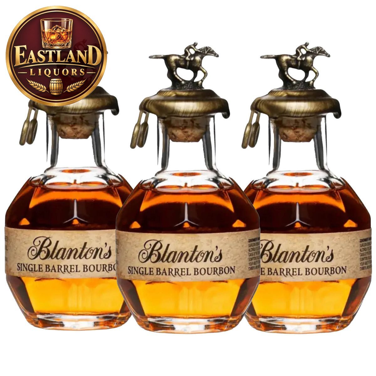 Blanton’s Miniature Bourbon 50ML Shot (3 Pack) - Bourbons On Shelves