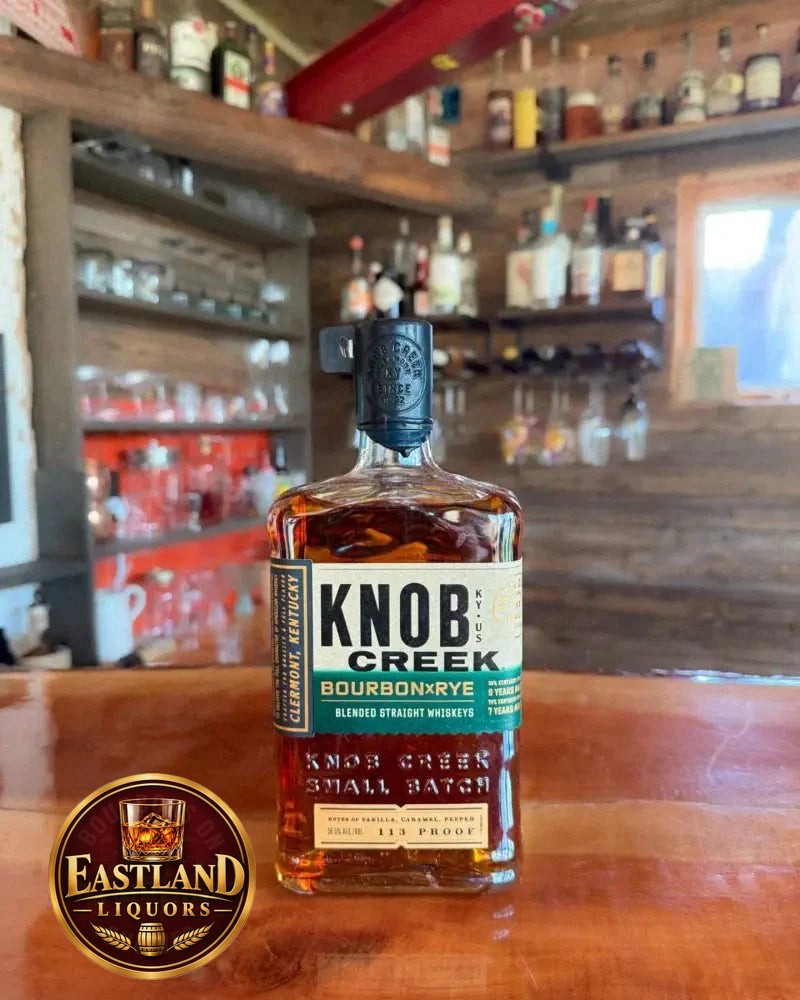 Knob Creek Bourbon × Rye – 113 Proof (56.5% ABV) - Bourbons On Shelves