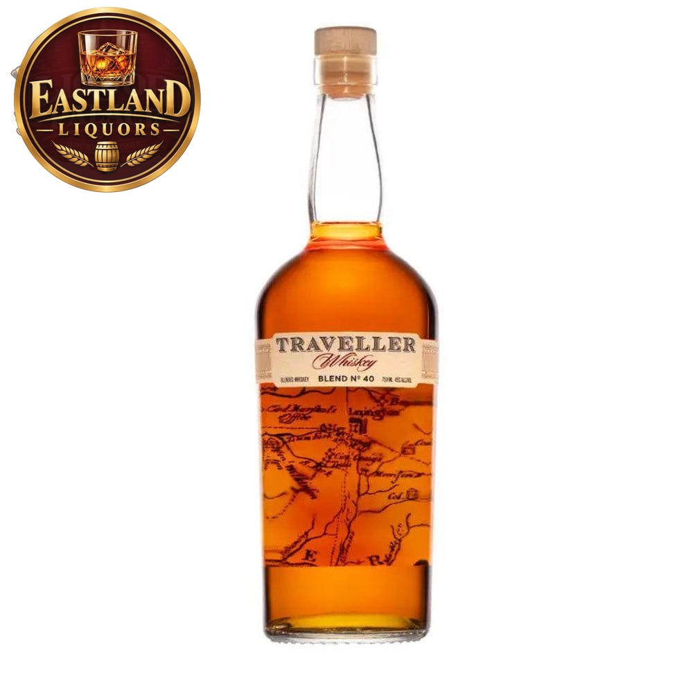 Traveller Whiskey Blend No. 40 – 45% ABV (90 Proof)
