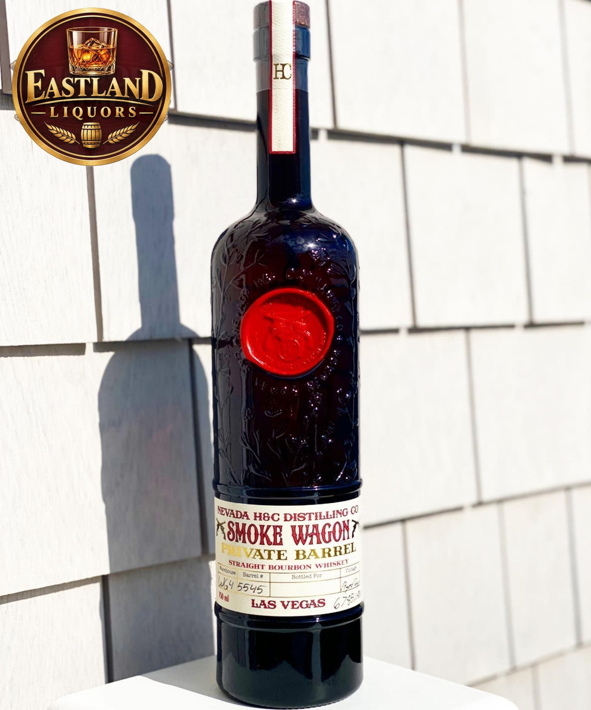 Smoke Wagon Private Barrel Bourbon – 55% ABV (110 Proof)