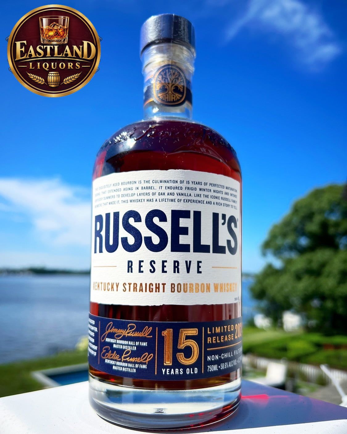Russell’s Reserve 15-Year-Old Bourbon – 50% ABV (100 Proof)