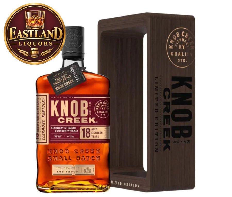 Knob Creek 18 Year Old Bourbon - Bourbons On Shelves
