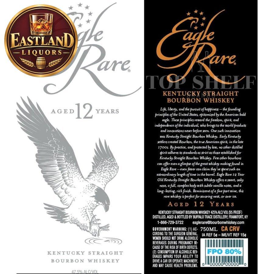 Eagle Rare 12 Year Old Bourbon - Bourbons On Shelves