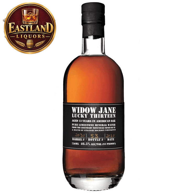 Widow Jane 13 Years Old 2022 Lucky Thirteen – Barrel No. 1 – 46.5% ABV (93 Proof)