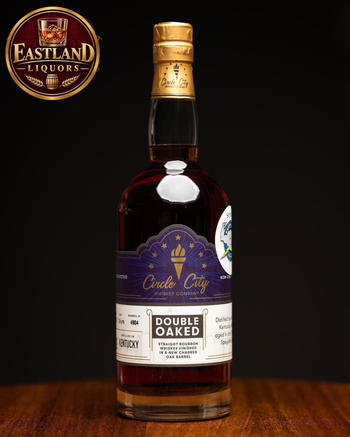 Circle City Double City Single Barrel Bourbon – 123.2 Proof (61.6% ABV)