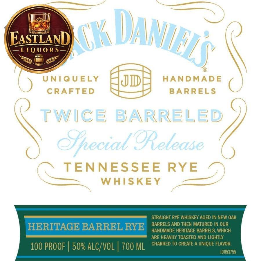 Jack Daniel’s Twice Barreled Special Release Tennessee Whiskey – 50% ABV (100 Proof)