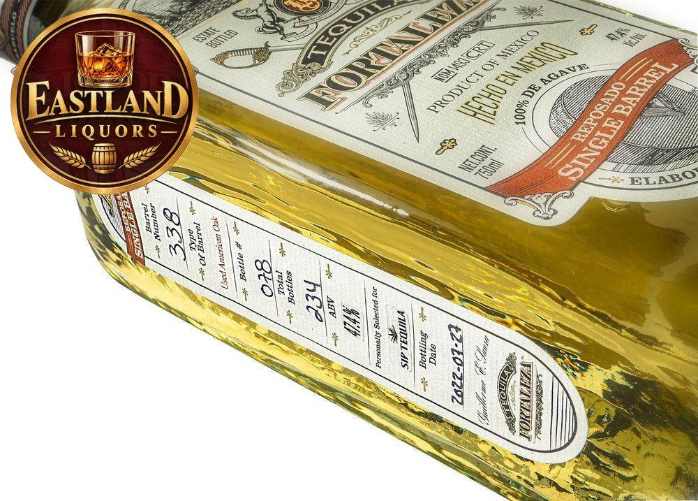 Fortaleza / Sip Tequila Single Barrel Reposado – 47.4% ABV (94.8 Proof)