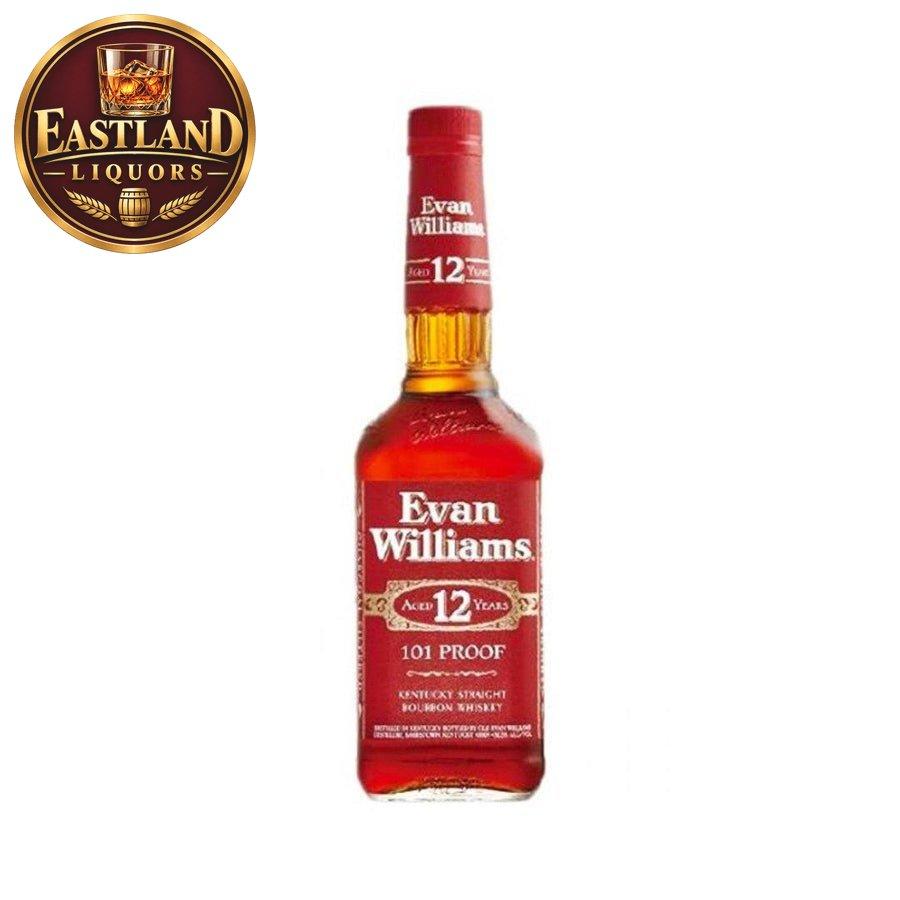 Evan Williams 12 Year Red Label - Bourbons On Shelves