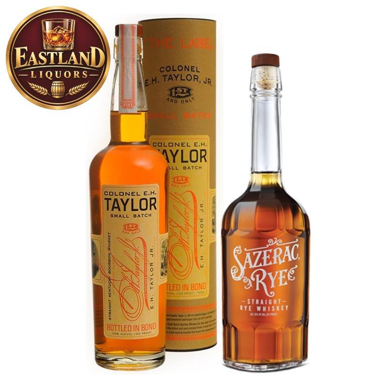 Colonel E.H. Taylor Small Batch + Sazerac Rye - Bourbons On Shelves