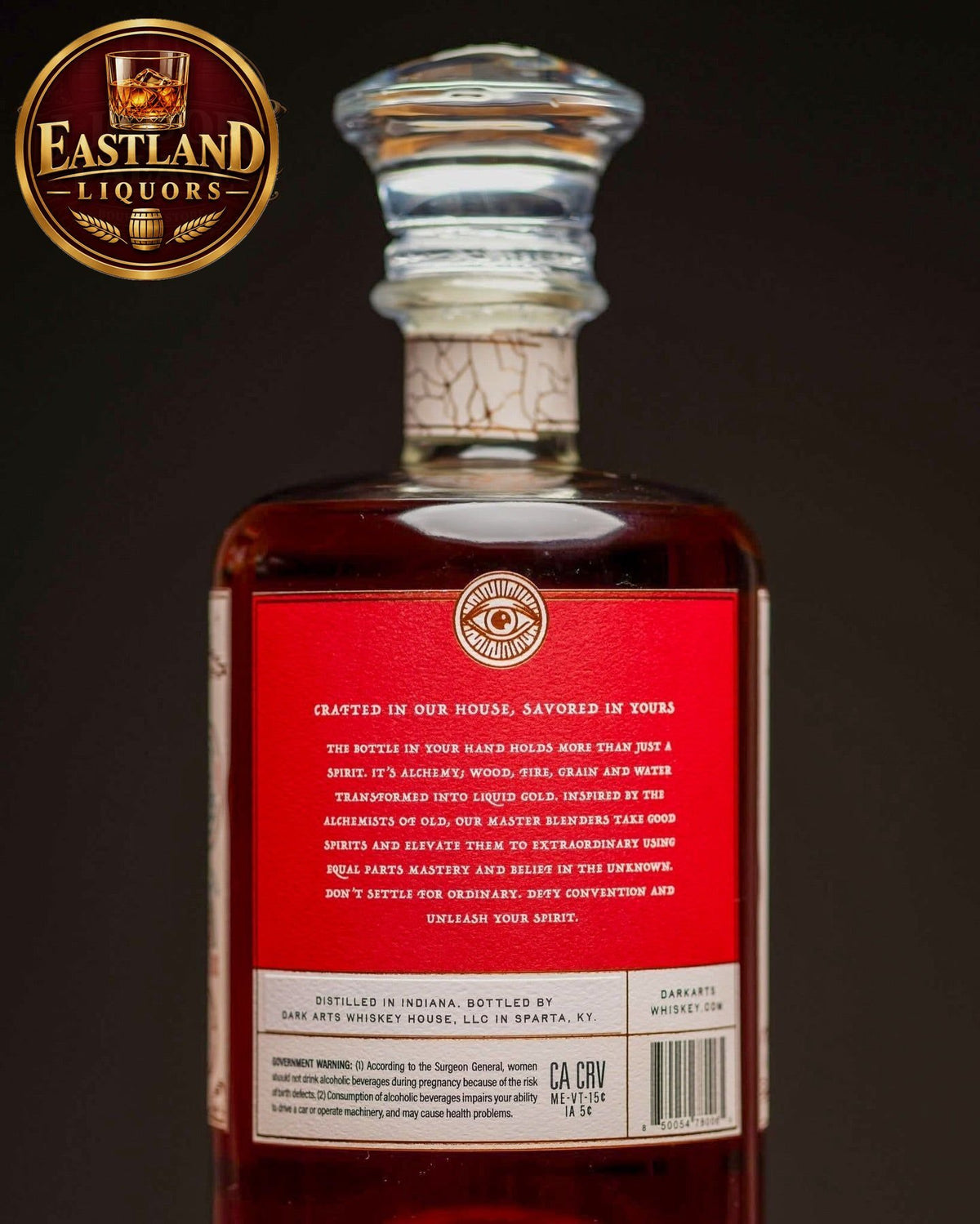 Dark Arts Whiskey House – 52.5% ABV (105 Proof)