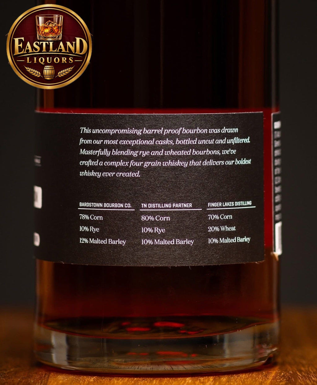 Pursuit Triple Mash Bourbon Whiskey – 59.9% ABV (119.8 Proof)