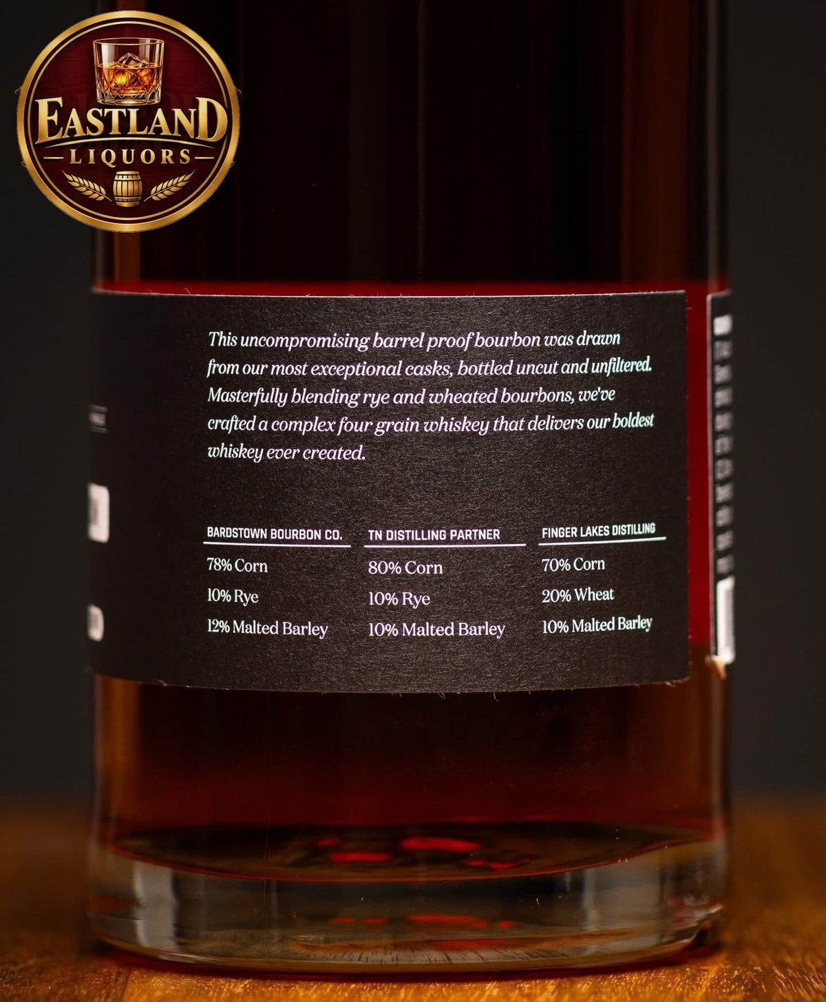 Pursuit Triple Mash Bourbon Whiskey – 59.9% ABV (119.8 Proof)