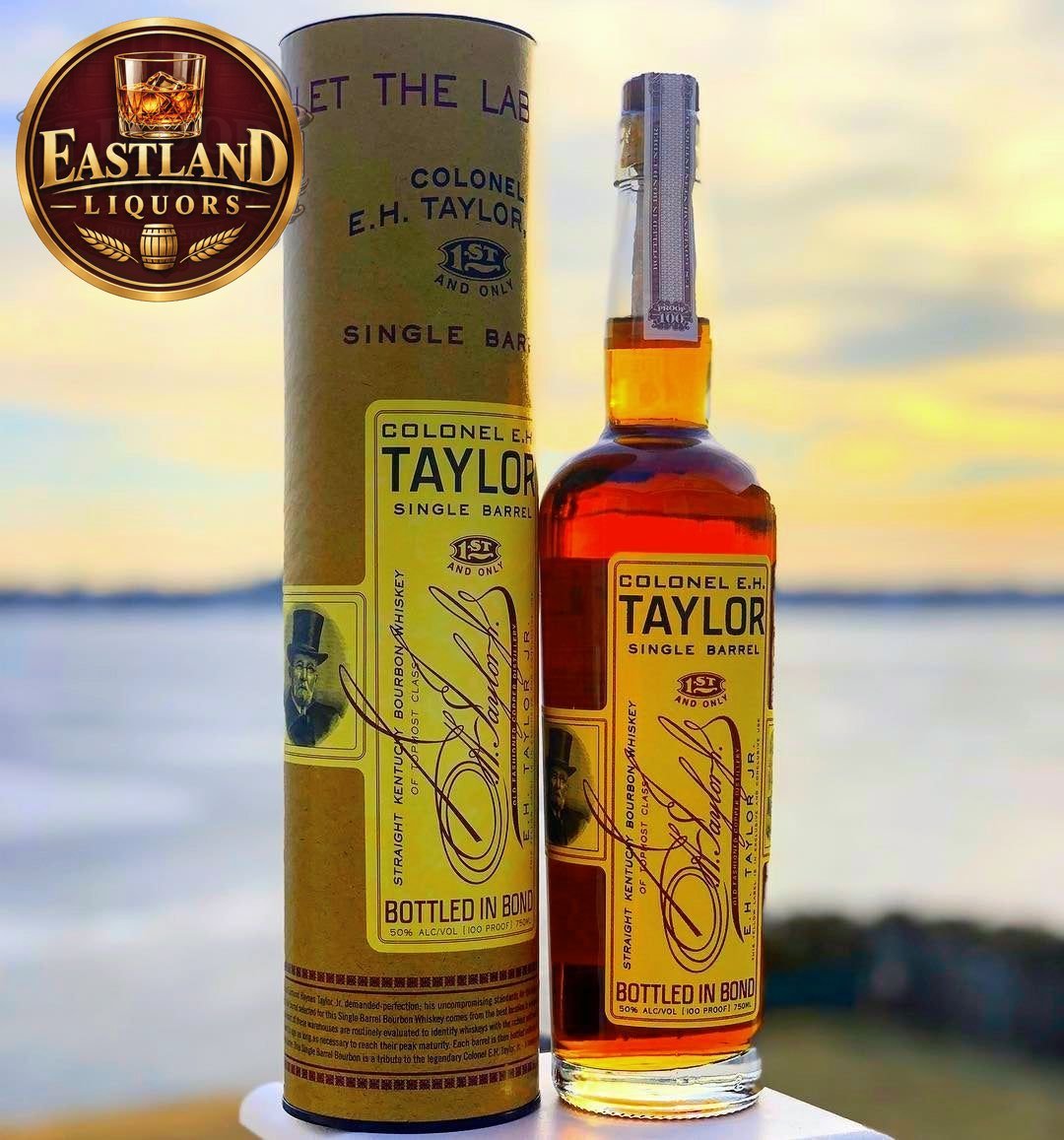 E.H. Taylor Single Barrel Bourbon – 50% ABV (100 Proof)