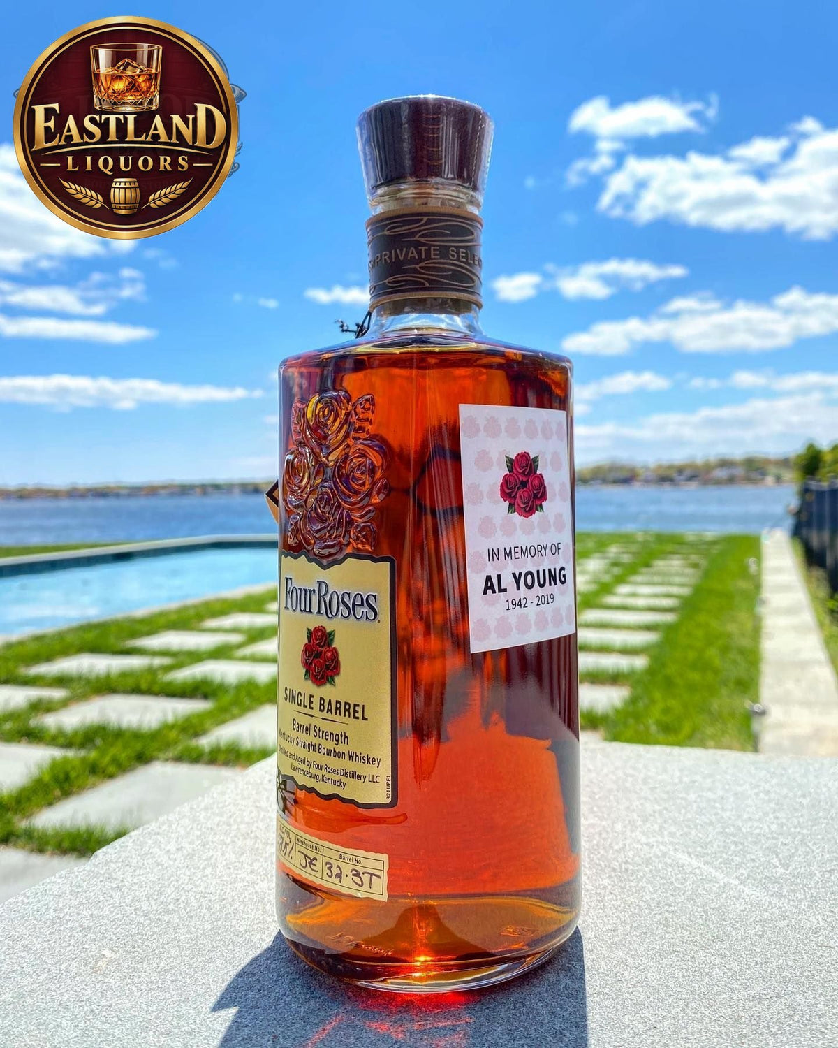 Four Roses Single Barrel – In Memory of Al Young – 58.5% ABV (117 Proof)