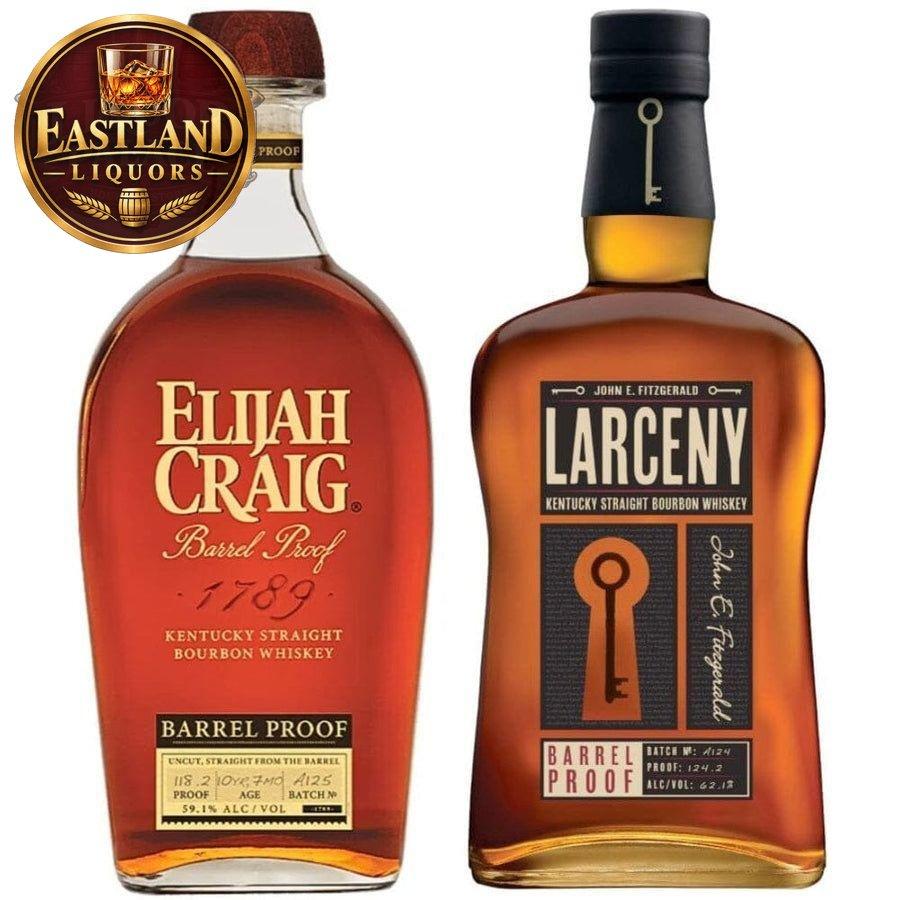 Elijah Craig Barrel Proof & Larceny Barrel Proof (Bundle)