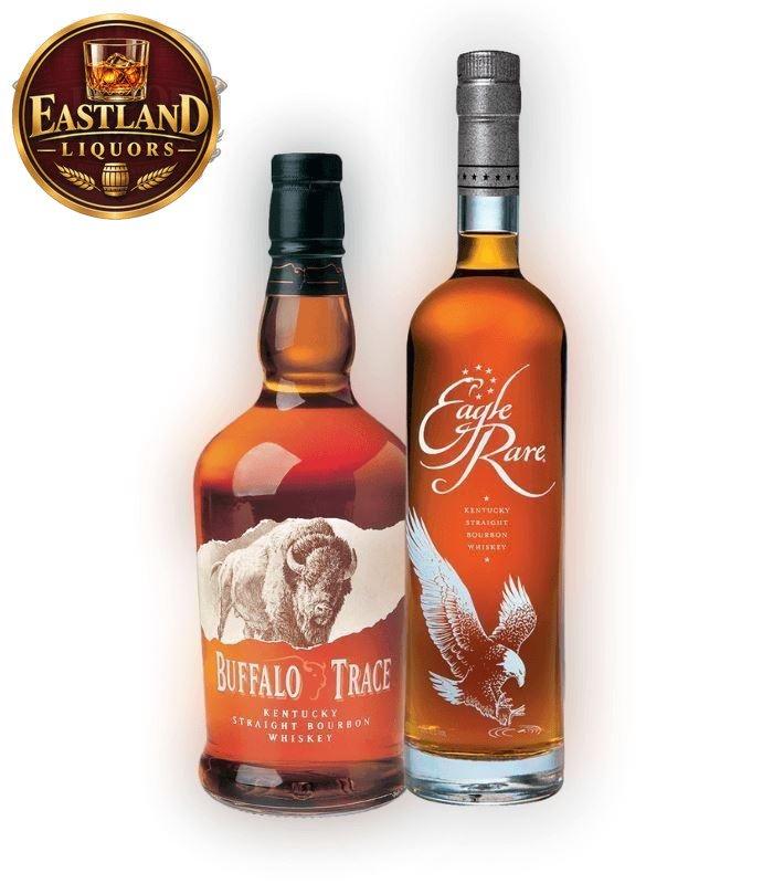 Buffalo Trace - 45% ABV  & Eagle Rare - 45% ABV (Bundle)