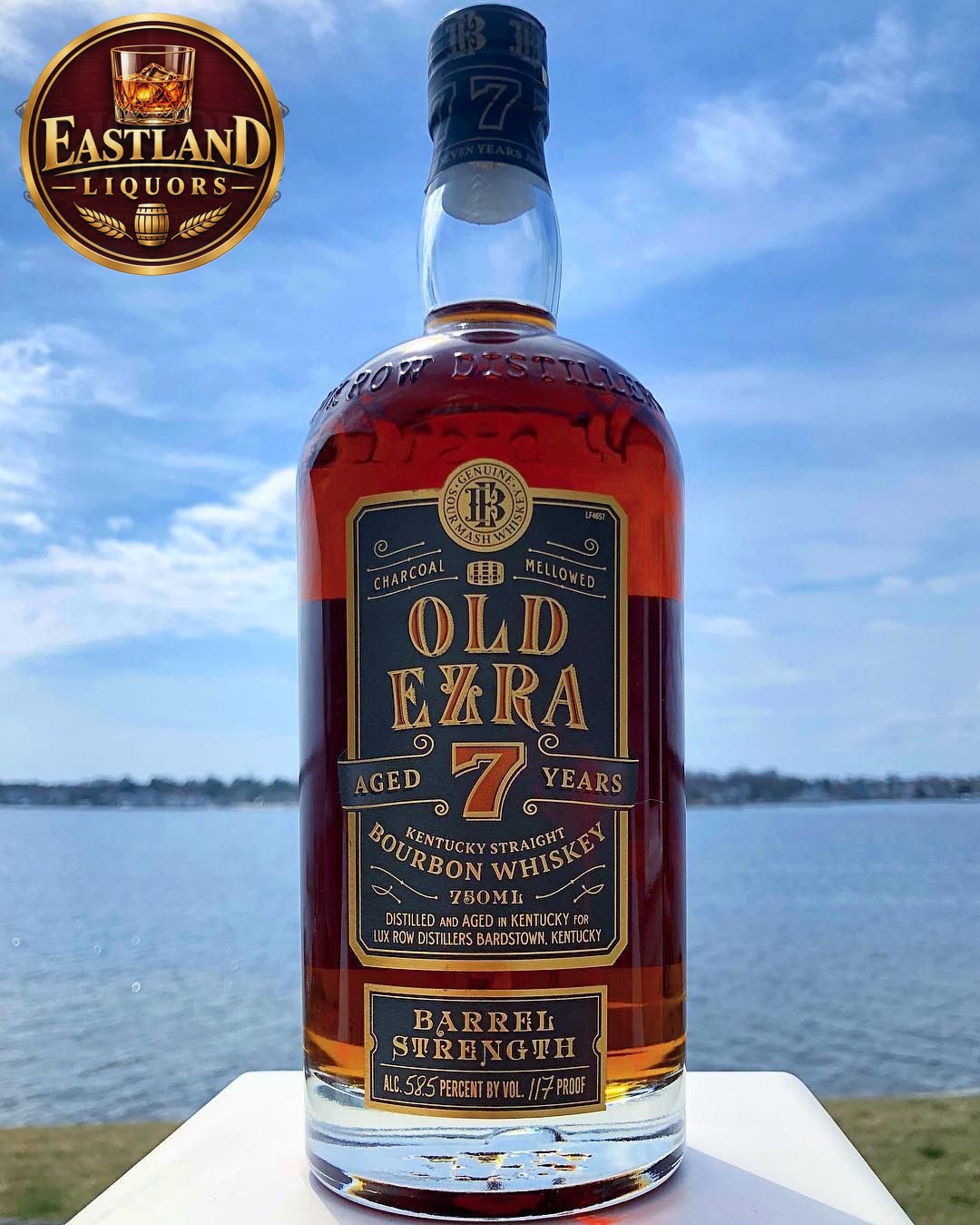 Old Ezra Bourbon – Aged 7 Years – 58.5% ABV (117 Proof)