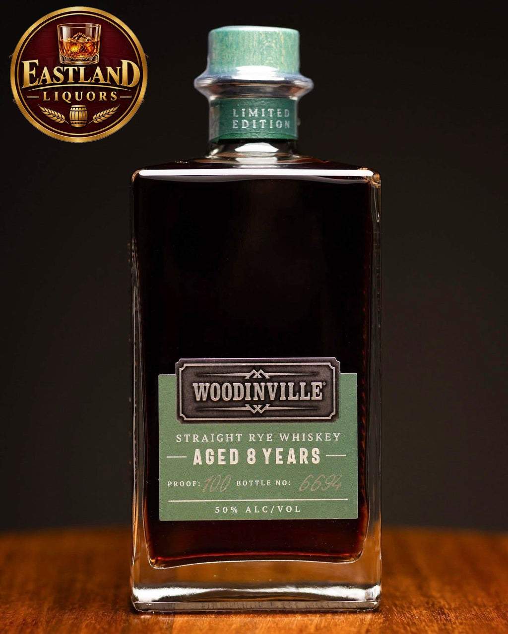 Woodinville 8 Year Straight Bourbon Whiskey – 50% ABV (100 Proof)