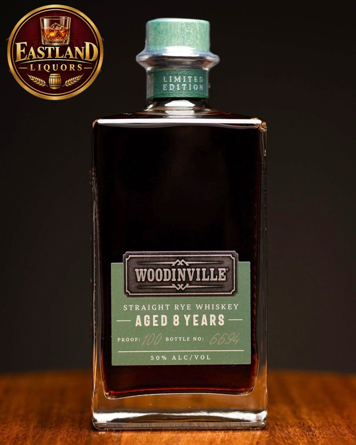 Woodinville 8 Year Straight Bourbon Whiskey – 50% ABV (100 Proof)