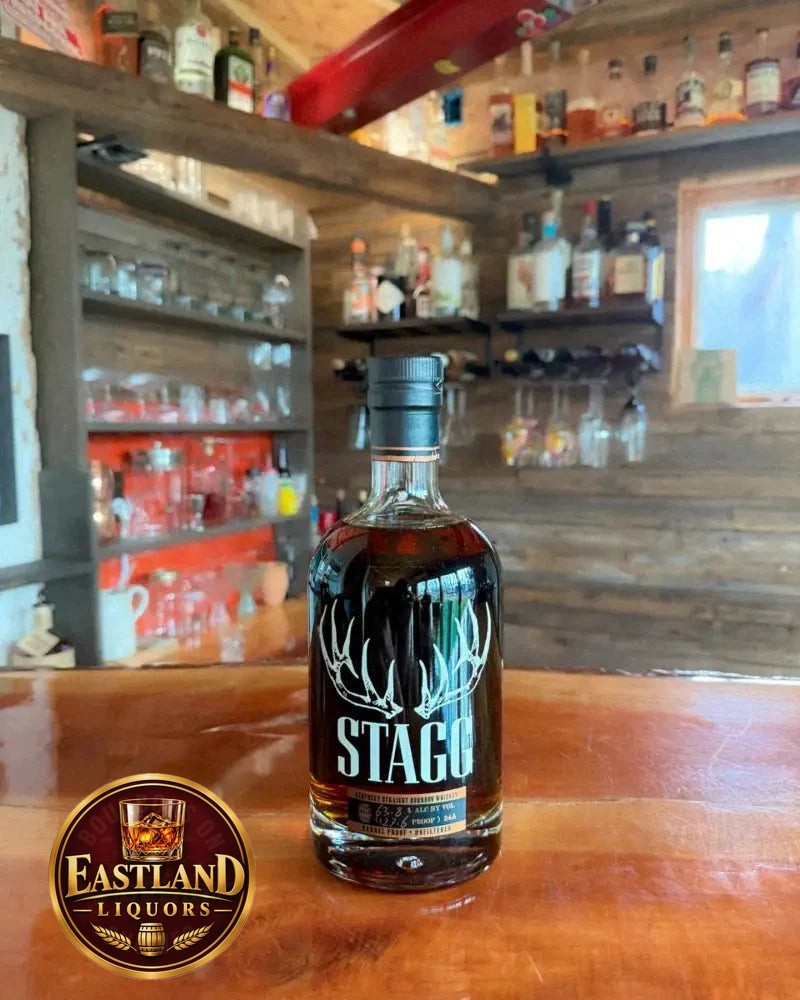 Stagg Jr. Batch 24A - 127.6 Proof (63.8% ABV) - Bourbons On Shelves
